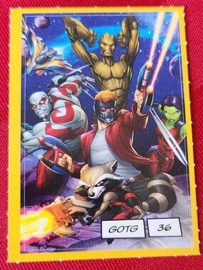 Loblaws Marvel Stickers - 36 Guardians of the Galaxy - MAKE A BUNDLE!!
